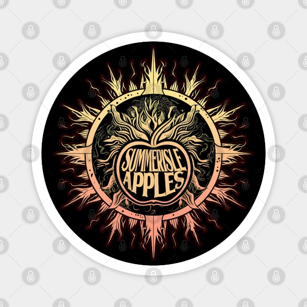 Summerisle Apples Magnet by Hiraeth Tees